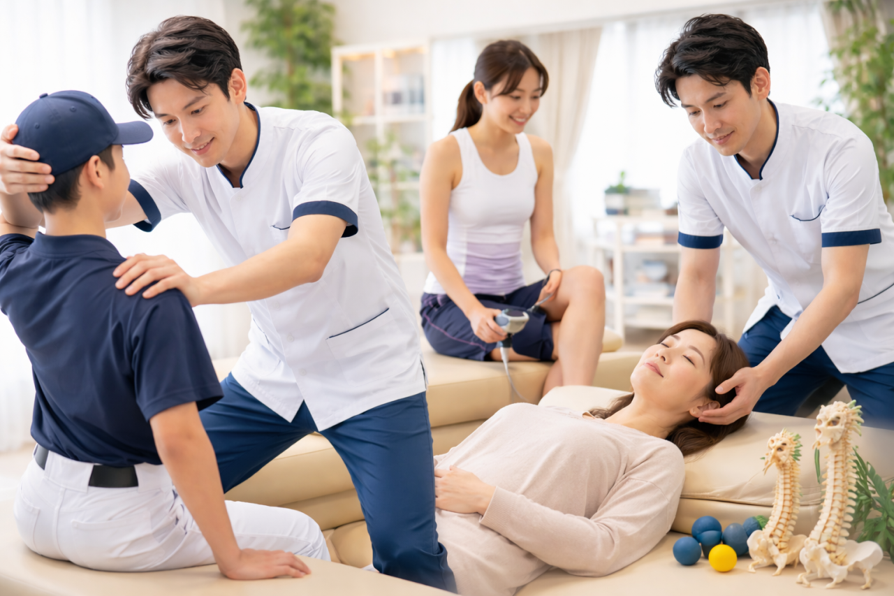 日常の不調に幅広く対応し、生活に合わせて整える